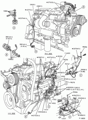 IGNITION SYSTEMS-(1980/81)-6 cyl. 893 Cat. Diesel-L-LL-LN-LNT-LS-LT-LTL-LTS900