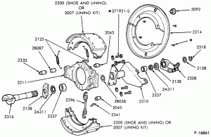 BRAKE WHEEL CYLINDERS-(1981/)-Rockwell (Timken)-F-FT700/900