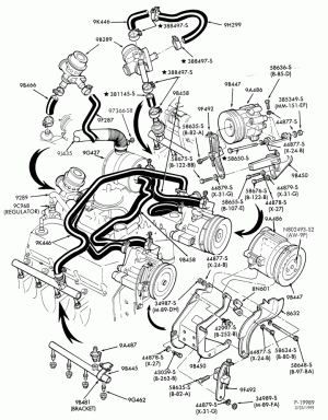 8 CYL. 6.1L, 7.0L (370, 429 C.I.D.) GAS-C-F-FT600/800-dual pump