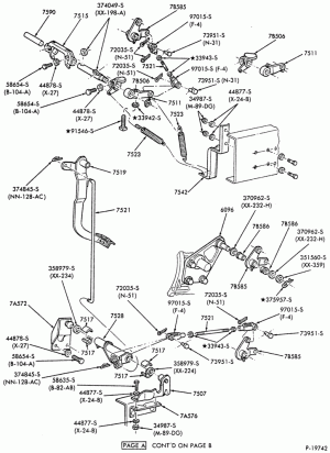 EXTERNAL PARTS-(1987/)- 6 cyl. 401 (6.6L) and 474 (7.8L) diesel-Page-A-F-FT600/900