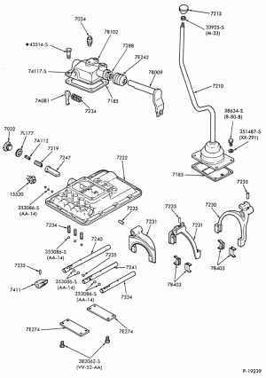 EXTERNAL PARTS-(1987/) - Clark CF450 and CF455 Series-F-FT600/900
