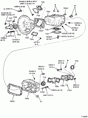 INTERNAL PARTS-TRANSMISSION (MAIN) - 10 speed - Fuller RT6610 - case - Page A-FT800/900