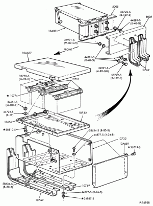BATTERY CARRIERS-LL-LTL900-diesel-(2, 3 or 4 - 12 volt batteries)