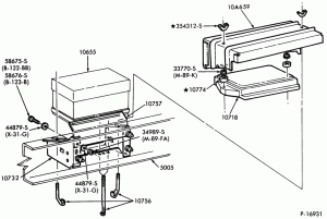 BATTERY CARRIERS-L-LN-LNT-LT-LTS600/900-gas-(1-12 volt 45 or 63 amp. battery)