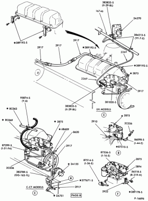 SUPPORTS-(1987/)- MT 653- MT 653-8 cyl. 636 Cat. diesel-C-CT700/800