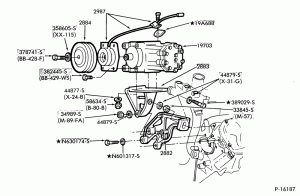 AIR CONDITIONING-(1980/87)-8 cyl. 501 Detroit diesel-F-FT600/900