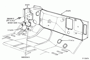 SOFT, INTERIOR TRIM-Dash insulator-F-FT600/900