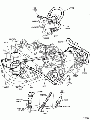 AIR CONDITIONING-Air conditioning hoses-F-FT600/900