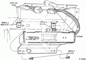ELECTRICAL SYSTEMS-Clock installation & related parts-F-FT600/900