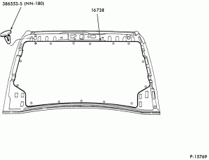 HOODS-Hood-insulator-w/o tilt front end-F-FT600/900