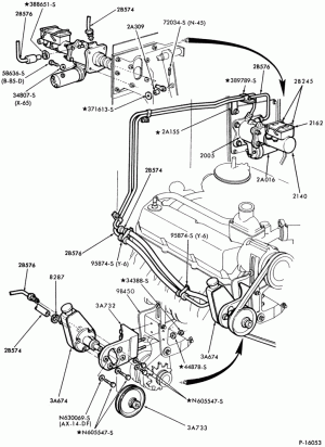 BRAKE SYSTEMS-(1984/) - booster and pump installation-F-FT600/800