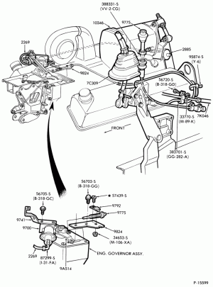 DETROIT 6V-92-CL-CLT900-w/electronic fuel shut-off