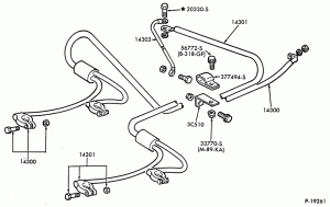 BATTERY CABLES-CF-CFT600/800-6 cyl. 401 (6.6L) and 474 (7.8L) Diesel