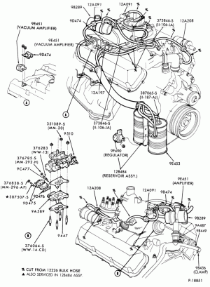 8 CYL. 6.1L, 7.0L GAS - EXC. M.F.I.-Emission system - exhaust gas recirculation (E.G.R.)