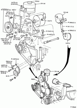 BRAKE SYSTEMS-(1984/87)-8 cyl. 636 (10.4L) Cat. Diesel-F-FT700/900