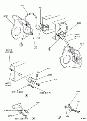 BRAKE SYSTEMS-(1984/) - split-hydraulic front jounce hoses-F-FT600/900