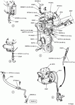 BRAKE SYSTEMS-(1983/)-8 cyl. 636 Cat. Diesel-Page B-F-FT700/900