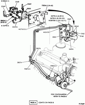 BRAKE SYSTEMS-cyl. 636 (10.4L) Cat. Diesel- Page B-F-FT700/800