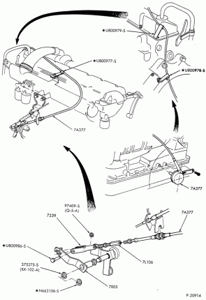 SHIFT MECHANISM-Modulator control-CF600/800