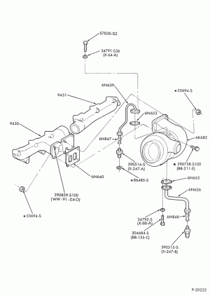 6 CYL. 6.6L (401 C.I.D.) AND 7.8L (474 C.I.D.) DIESEL-Turbocharger, manifold and related-Air to air intercooler