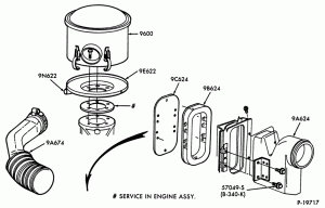8 CYL. 10.4L (636 C.I.D.) DIESEL-(dry type) B-F-FT700/900