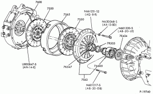 EXTERNAL PARTS-(1987/)- 6 cyl. 401 (6.6L) and 474 (7.8L) diesel-F-FT600/900 - Page A