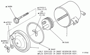 STEERING-Remote reservoir-6 cyl. 401 (6.6L) & 474 (7.8L) Diesel-F-FT600/900