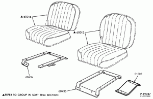 SEATS AND SEAT BELTS-Risor asy. - Bostrom Viking T-Bar seat-F-FT600/900
