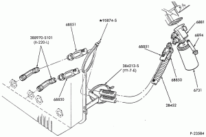 8 CYL. 6.1L AND 7.0L (370 AND 429 C.I.D.) GAS-B-F-FT600/800 - 1988/