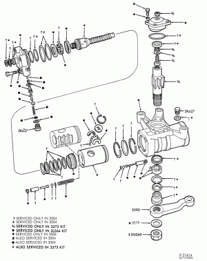 STEERING-(1986/)-Bendix C-500-F-FT600/900