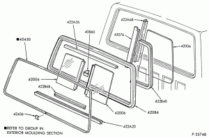 LIFT/TAILGATE, BACK-OF-CAB, BACK WINDOW-Back window parts (sliding)-F-FT600/900