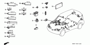 HARNESS BAND/BRACKET