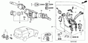COMBINATION SWITCH (LH)