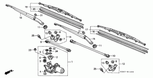 Wiper drive mechanism