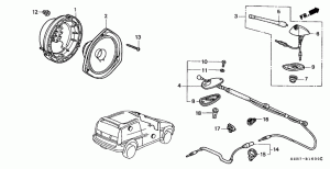 RADIO ANTENNA/SPEAKER