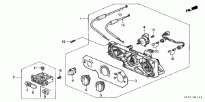 HEATER CONTROL (LH)