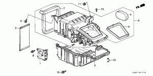 HEATER DUCT (LH)