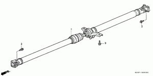 Cardan shaft