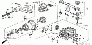 Front and rear axle