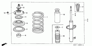 FRONT SHOCK ABSORBER
