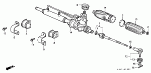 Steering tie rod end