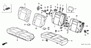 REAR SEAT (3 DOOR)