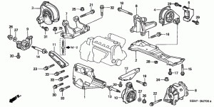 Transmission mounts