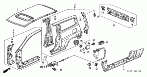 OUTER PANELS (3 DOOR)