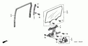 REAR DOOR WINDOWS (5 DOOR)