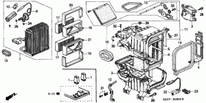 AIR CONDITIONER (COOLING UNIT) (LH)