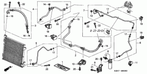AIR CONDITIONER (HOSES/PIPES) (LH)