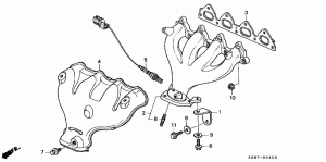 EXHAUST MANIFOLD (SOHC)