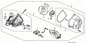 Ignition distributor