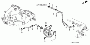 BREATHER TUBE (SOHC)